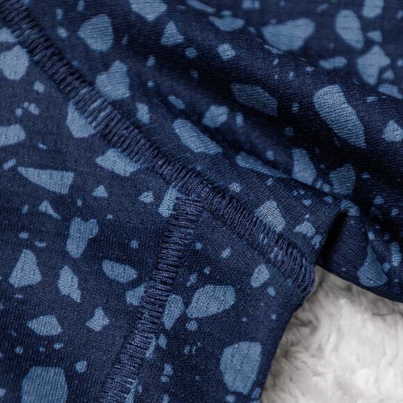 Ten Thousand Lightweight Microfiber Blue Dot Crewneck Tshirt Athletic Mens L - Picture 4 of 12